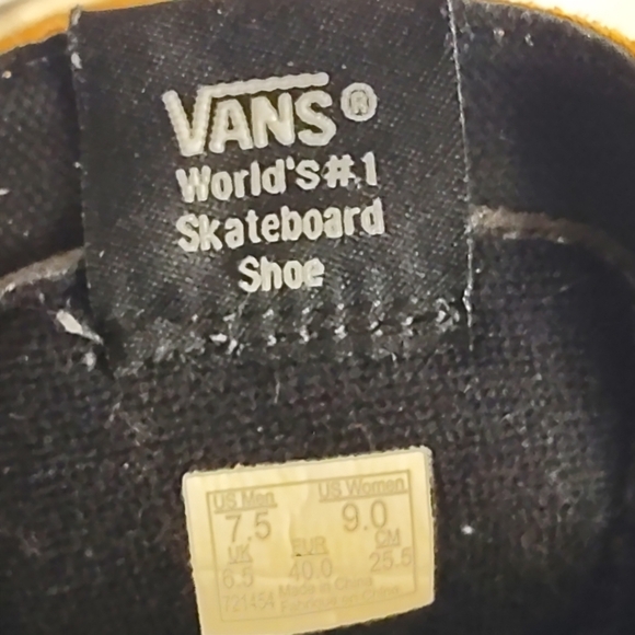 Vans 721454 SK8-HI Skate Honey Brown Suede Fashion Sneakers Men7.5/Women 9 - Picture 9 of 9